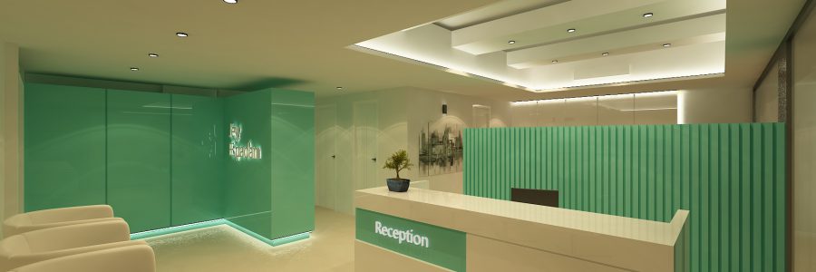 طراحی داخلی دفتر جی اسپادان